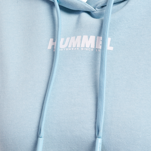 hmlLEGACY WOMAN CROPPED HOODIE, CELESTIAL BLUE, packshot