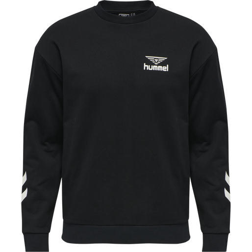 hmlHIVE SWEATSHIRT, BLACK, packshot