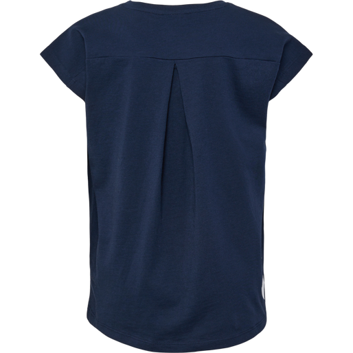 hmlFSK HOP T-SHIRT S/S, BLACK IRIS, packshot