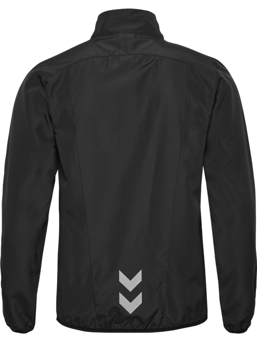 hmlRUN JACKET, BLACK, packshot