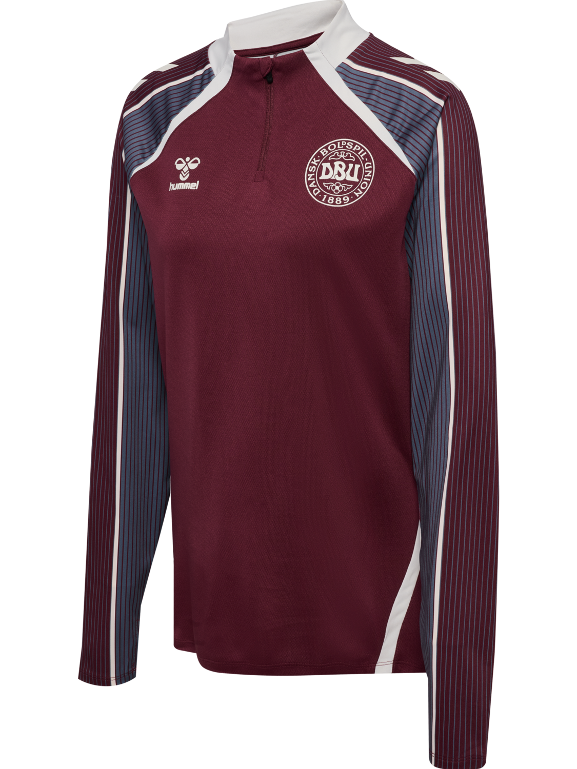 DBU WOMAN 25 PRE GAME HALF ZIP, MULTI COLOUR, packshot