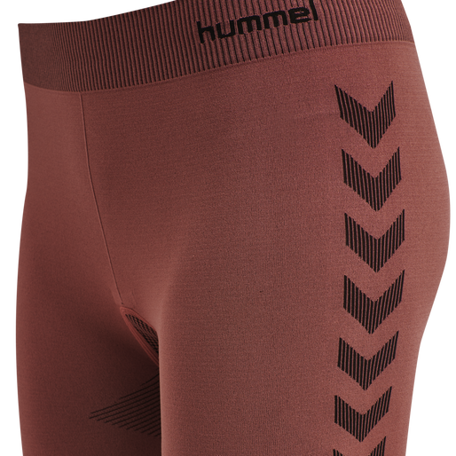 HUMMEL FIRST SEAMLESS TR SHT TIGH W, MARSALA HUMMEL FIRST SEAMLESS TR SHT TIGH W, MARSALA, packshot