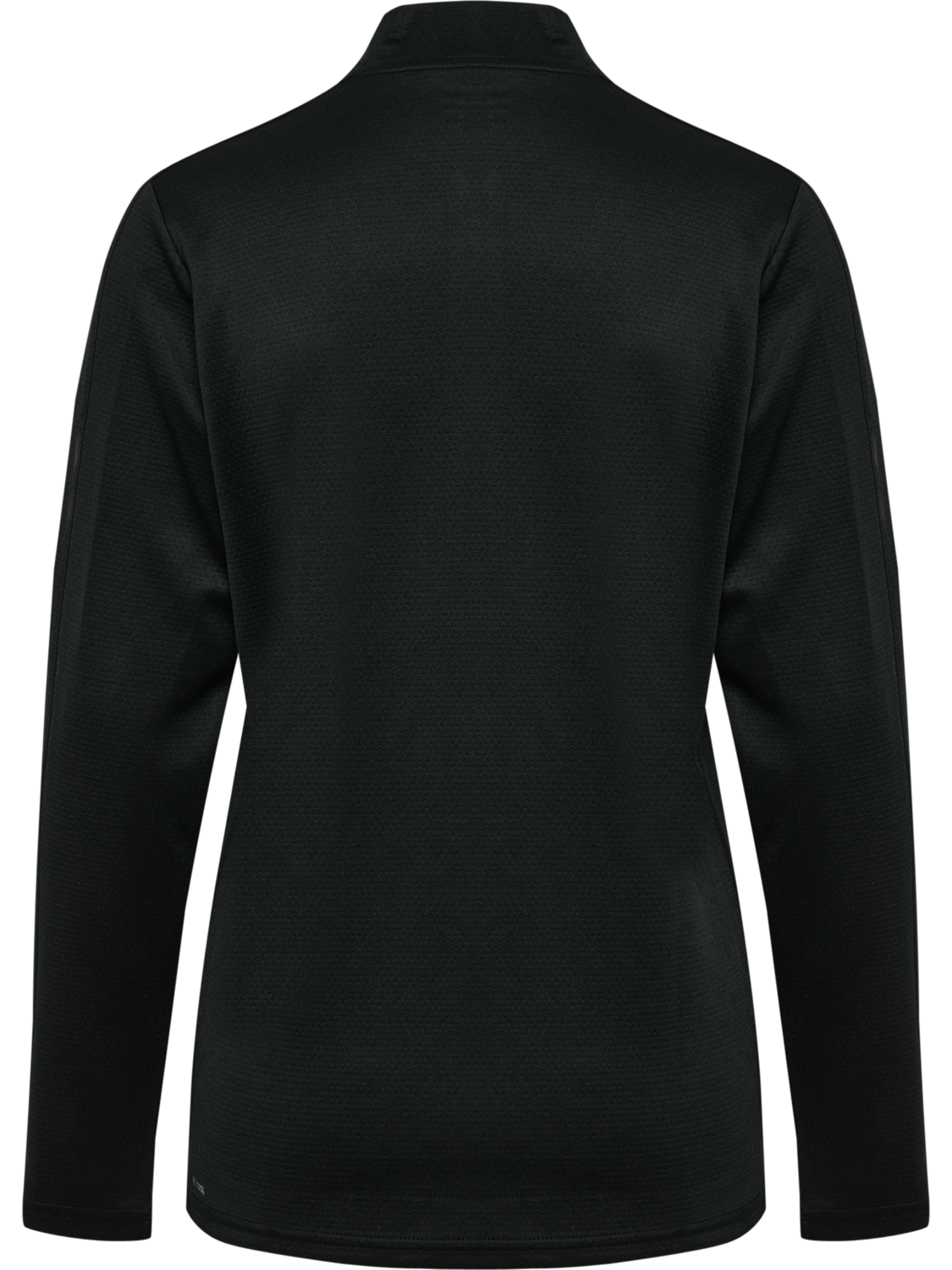 hmlACTIVE PL HALF ZIP WOMAN, BLACK, packshot