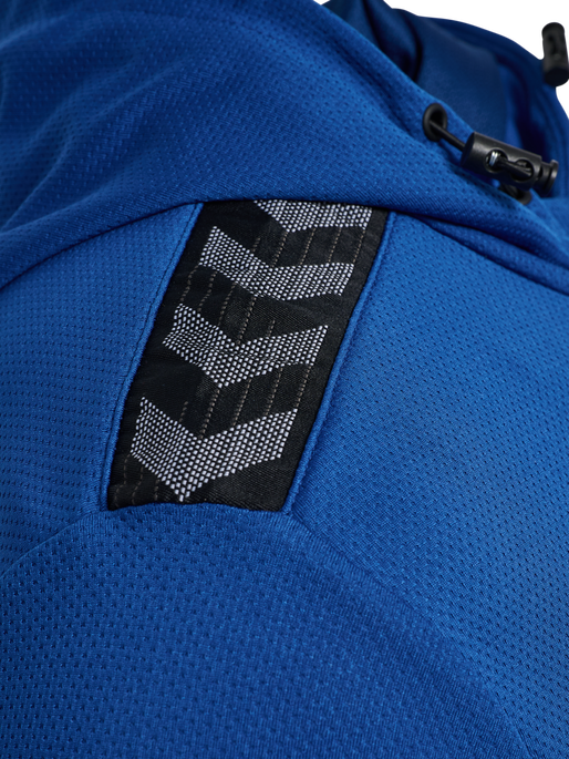 hmlAUTHENTIC PL ZIP HOODIE, TRUE BLUE, packshot