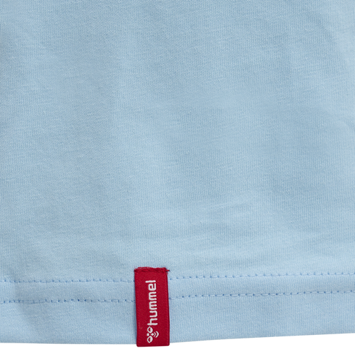 hmlRED BASIC T-SHIRT S/S WOMAN, BLUE BELL, packshot