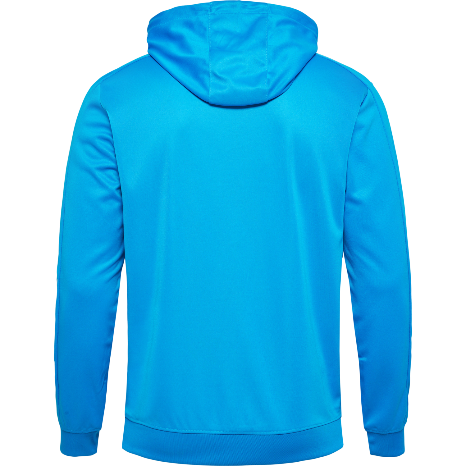 hmlPROMO POLY HOODIE, DIVA BLUE, packshot