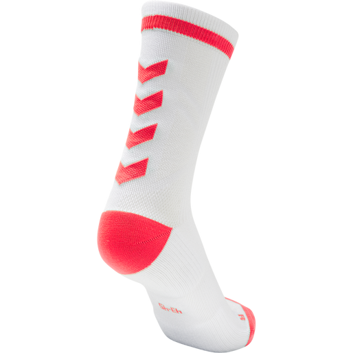 ELITE INDOOR SOCK LOW, WHITE, packshot