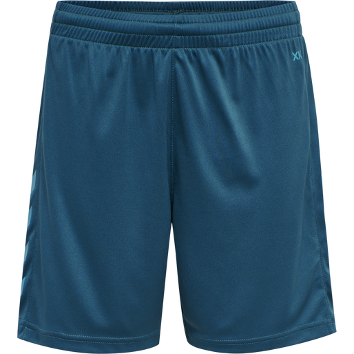 hmlCORE XK POLY SHORTS KIDS, BLUE CORAL, packshot