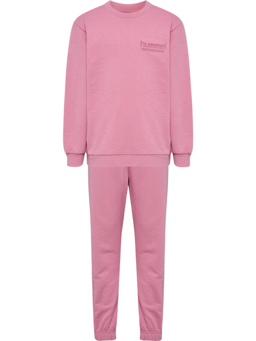 hmlJR BASE SWEAT SET, POLIGNAC hmlJR BASE SWEAT SET, POLIGNAC, packshot