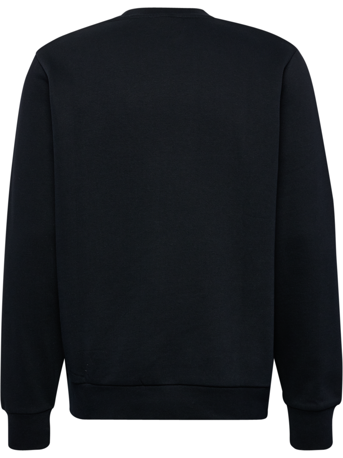hmlGRAPHIC CREWNECK, BLACK, packshot