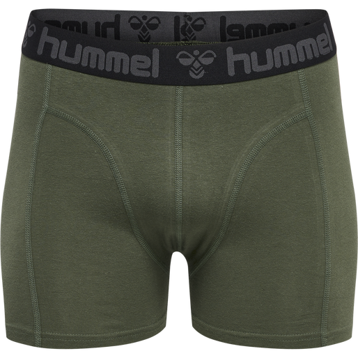 hmlMARSTON 4-PACK BOXERS, BLACK/THYME, packshot