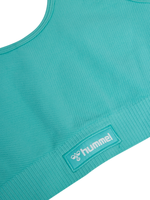 hmlALIVE SEAMLESS BRA, POOL BLUE, packshot