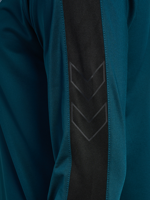 hmlTE STRENGTH PL HALF ZIP, REFLECTING POND, packshot