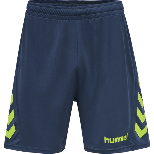 hmlPROMO DUO SET, LIME PUNCH/DARK DENIM, packshot