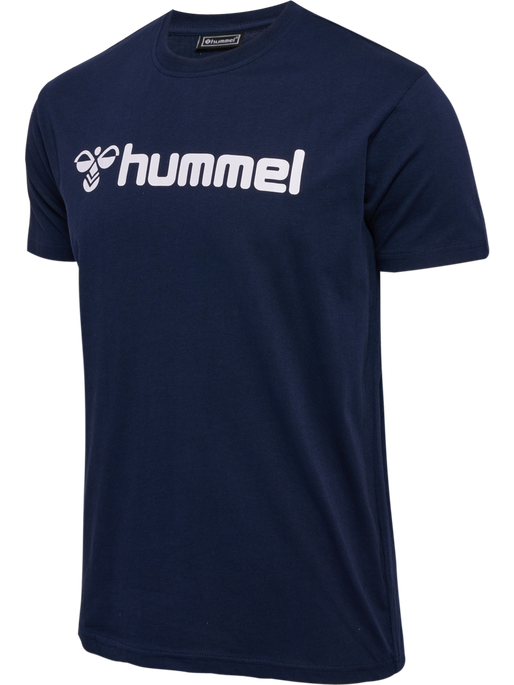 hmlMOVER COTTON T-SHIRT S/S, MARINE hmlMOVER COTTON T-SHIRT S/S, MARINE, packshot