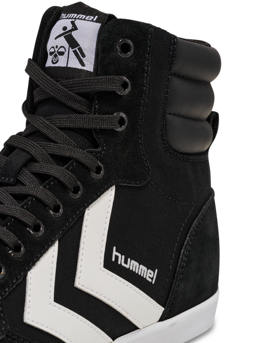 HUMMEL SLIMMER STADIL HIGH, BLACK/ WHITE KH, packshot
