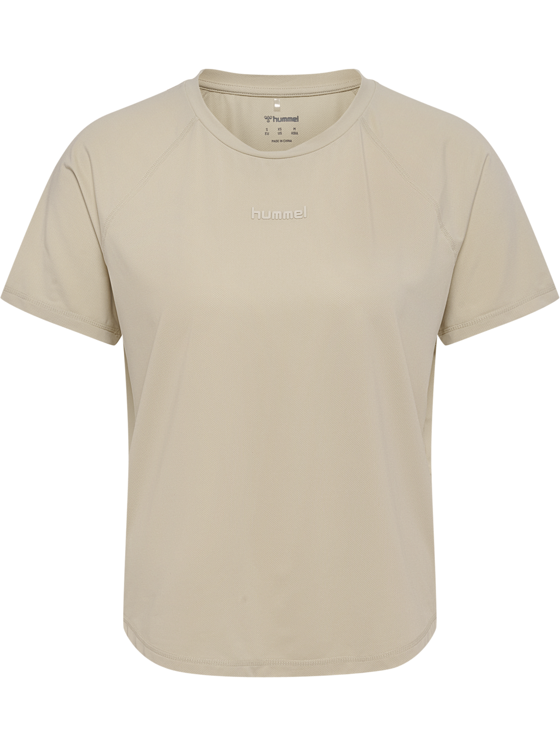 hmlVANJA TECH T-SHIRT S/S, OVERCAST, packshot