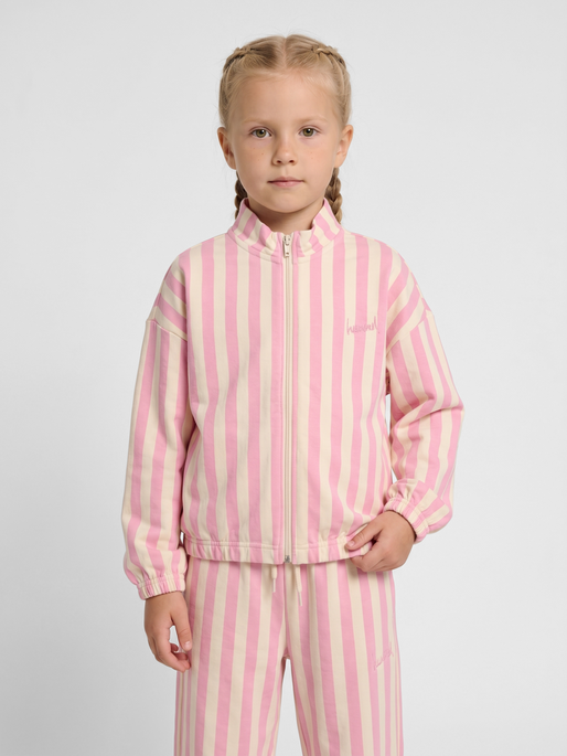 hmlMIO FULL ZIP JACKET, PINK LADY, model