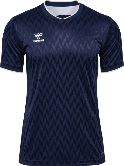 hmlMATCH LEGEND JERSEYS S/S, MARINE, packshot