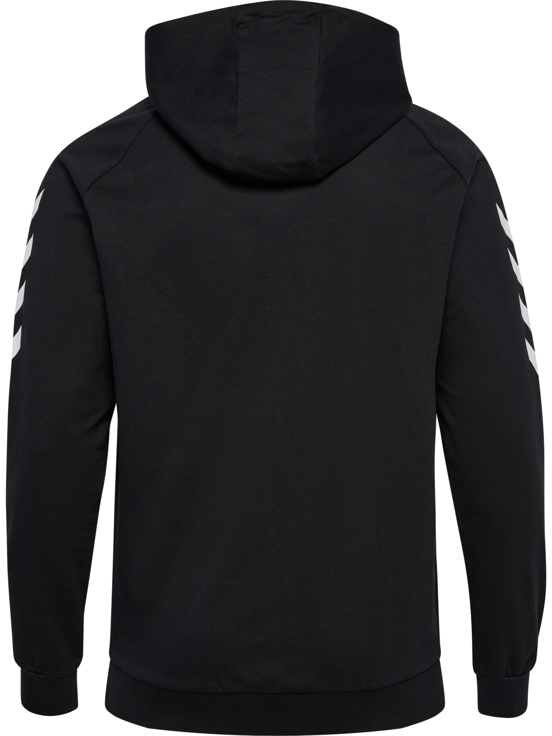 HMLGO COTTON HOODIE, BLACK, packshot