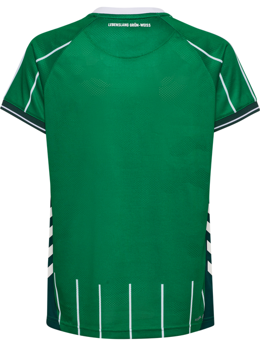 WER 25/26 HOME JERSEY S/S KIDS, ABUNDANT GREEN, packshot