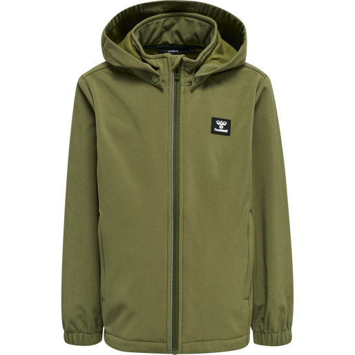 hmlMARS SOFTSHELL JACKET, CAPULET OLIVE hmlMARS SOFTSHELL JACKET, CAPULET OLIVE, packshot