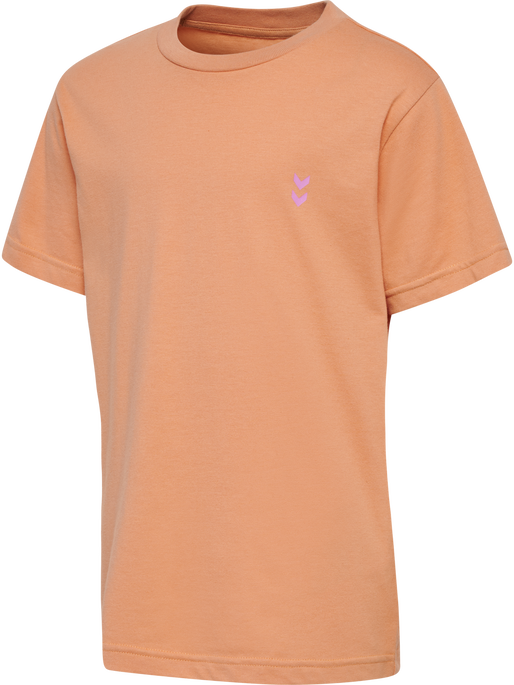 hmlJR PULSE T-SHIRT S/S, PEACH BLOOM, packshot