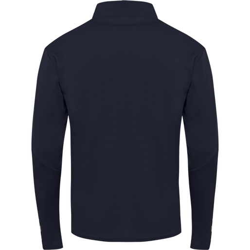 hmlAUTHENTIC HALF ZIP SWEATSHIRT, MARINE, packshot