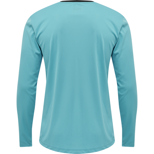 hmlREFEREE CHEVRON JERSEY L/S, SCUBA BLUE, packshot