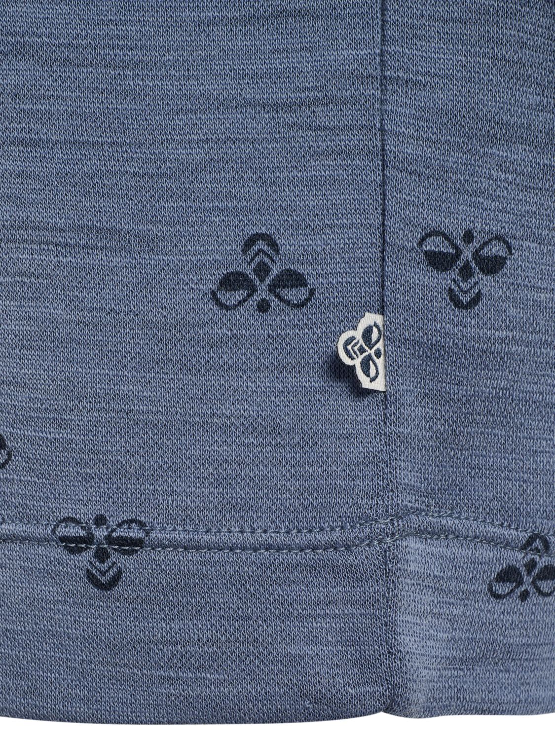 hmlMINI WOOL T-SHIRT L/S, FLINT STONE, packshot