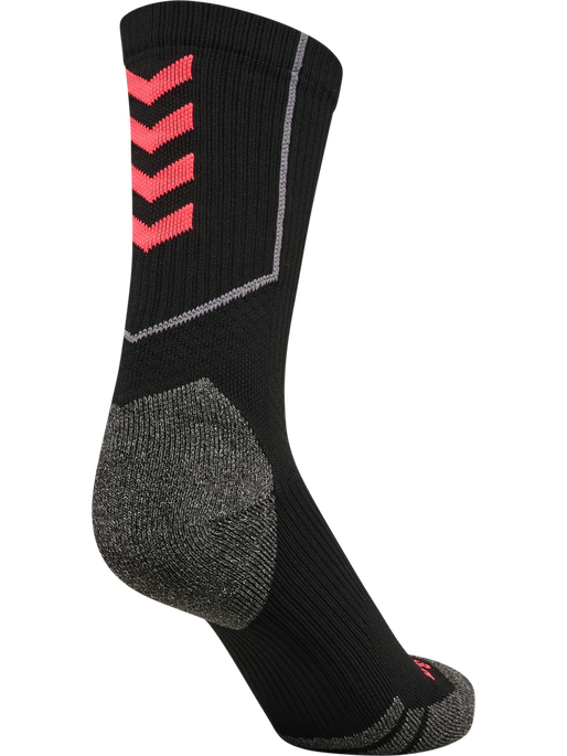 hmlBLAZE PRO TRAINING SOCKS LOW, BLACK/ORANGE hmlBLAZE PRO TRAINING SOCKS LOW, BLACK/ORANGE, packshot
