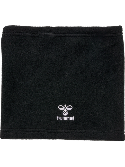hmlFLEECE NECK TUBE, BLACK, packshot