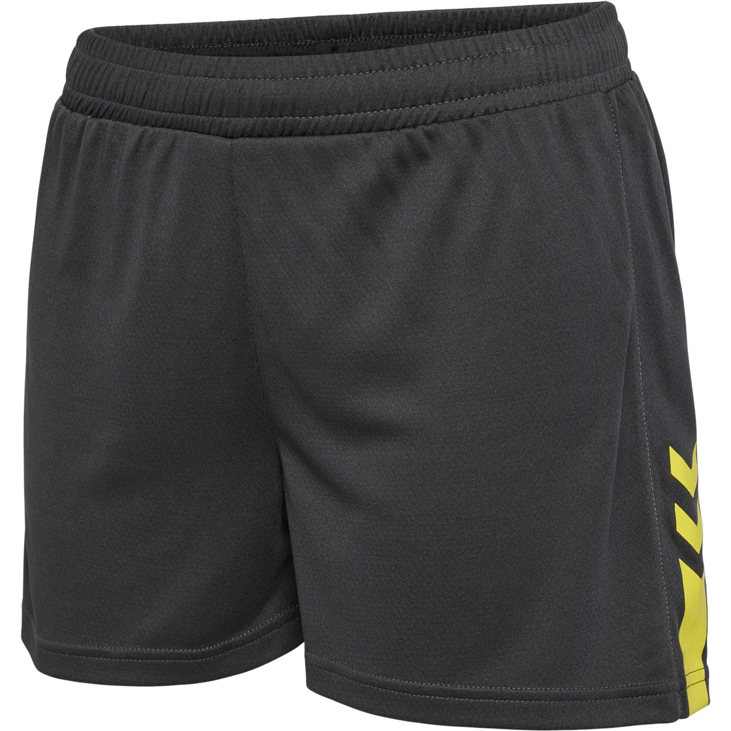 hmlACTIVE PL SHORTS WOMAN, OBSIDIAN/SULPHUR SPRING, packshot
