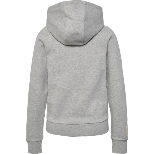 hmlGG12 SWEAT HOODIE WOMAN, GREY MELANGE hmlGG12 SWEAT HOODIE WOMAN, GREY MELANGE, packshot