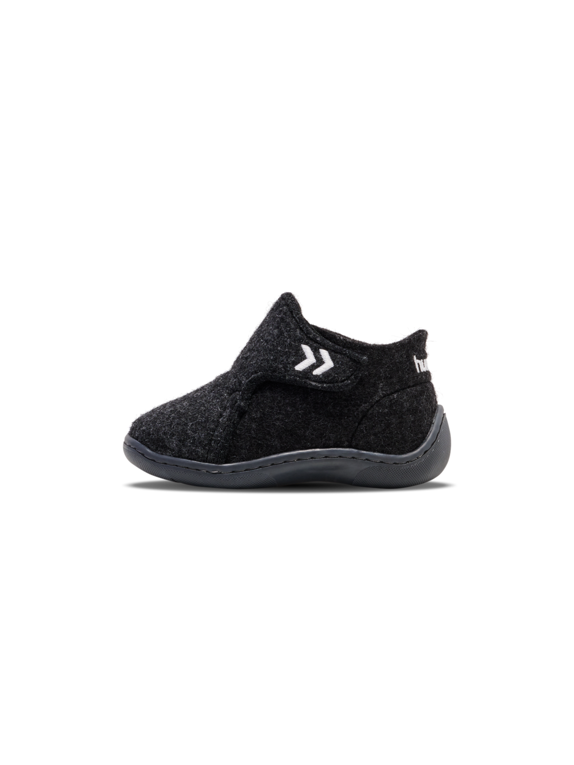 WOOL SLIPPER INFANT  , BLACK, packshot