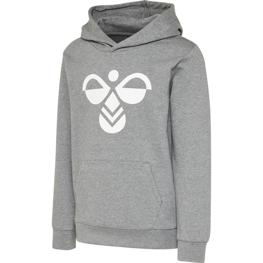 hmlCUATRO HOODIE, MEDIUM MELANGE hmlCUATRO HOODIE, MEDIUM MELANGE, packshot