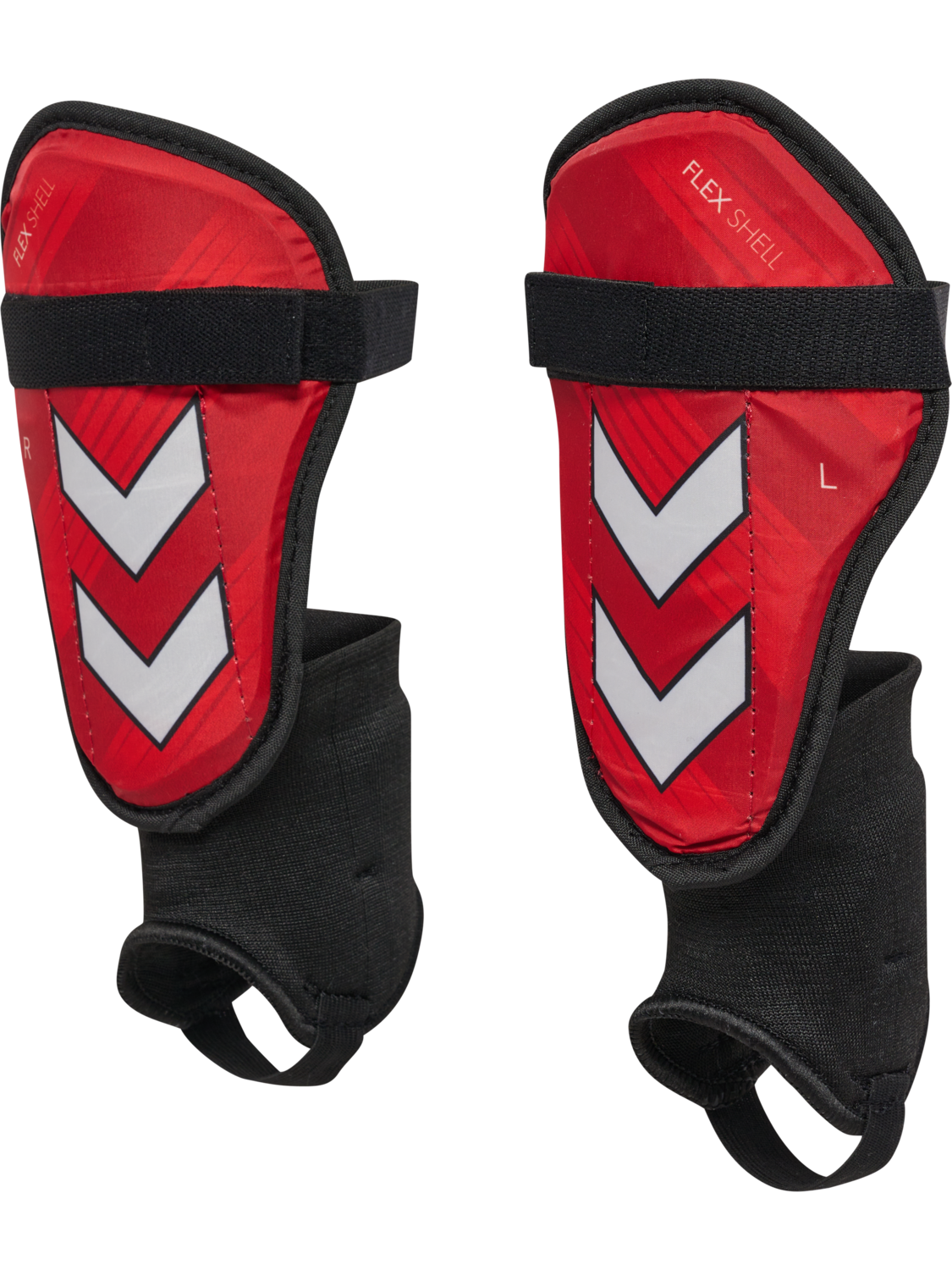 hmlSHIN GUARDS FLEX SHELL, POMPEIAN RED, packshot