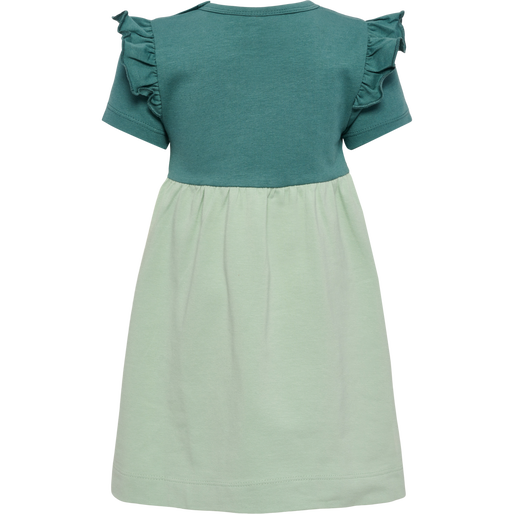 hmlTALYA DRESS S/S, SILT GREEN, packshot