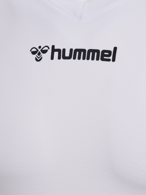hmlBL ESSENTIAL TEE L/S, WHITE, packshot