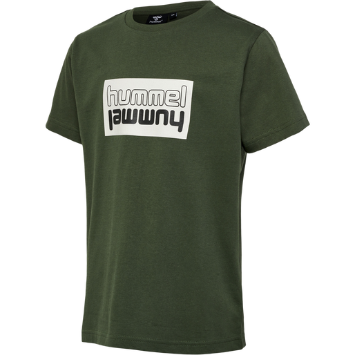 hmlDUO T-SHIRT 2-PACK, BLACK/THYME, packshot
