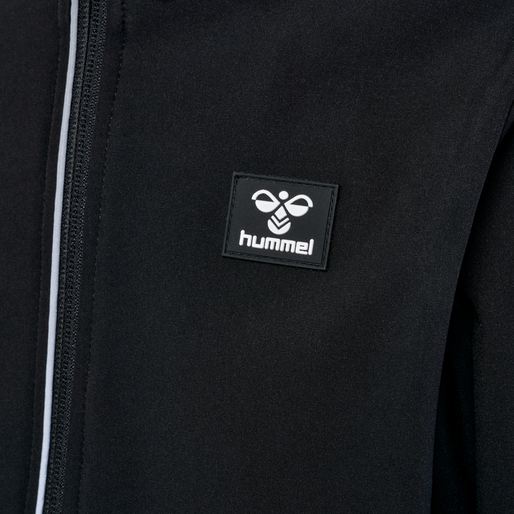 hmlMARS SOFTSHELL JACKET, BLACK, packshot