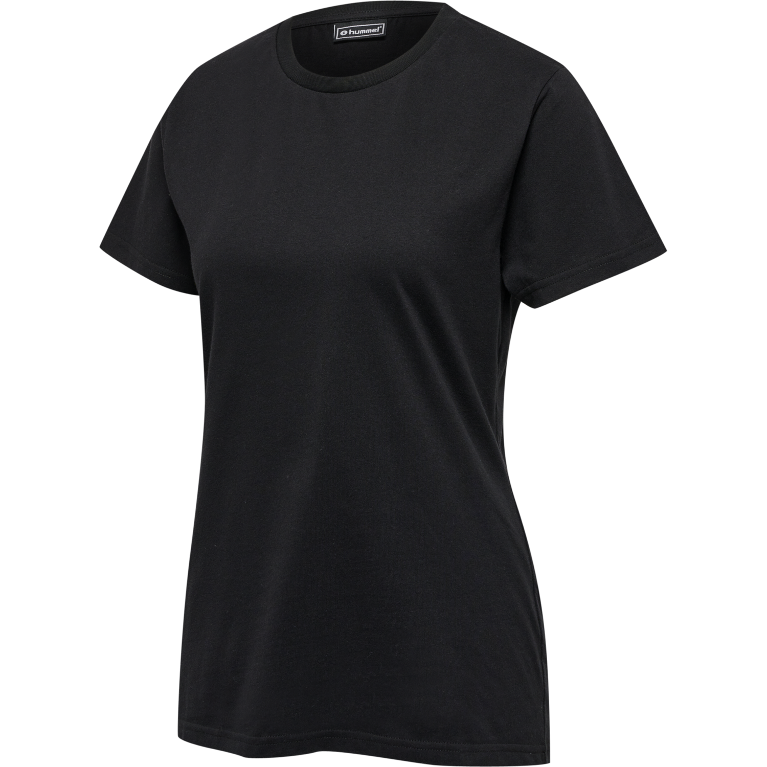 hmlRED HEAVY T-SHIRT S/S WOMAN, BLACK, packshot