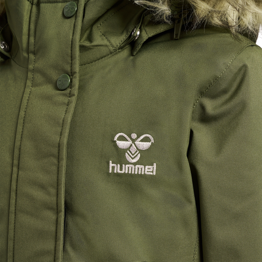 hmlALMA TEX COAT, OLIVE NIGHT, packshot