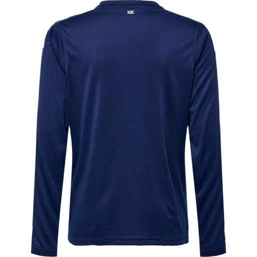 hmlCORE XK POLY JERSEY L/S KIDS, MARINE hmlCORE XK POLY JERSEY L/S KIDS, MARINE, packshot