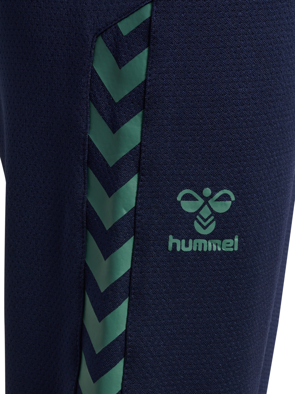 hmlSTALTIC TRAINING PANTS KIDS, MARINE/DUCK GREEN, packshot