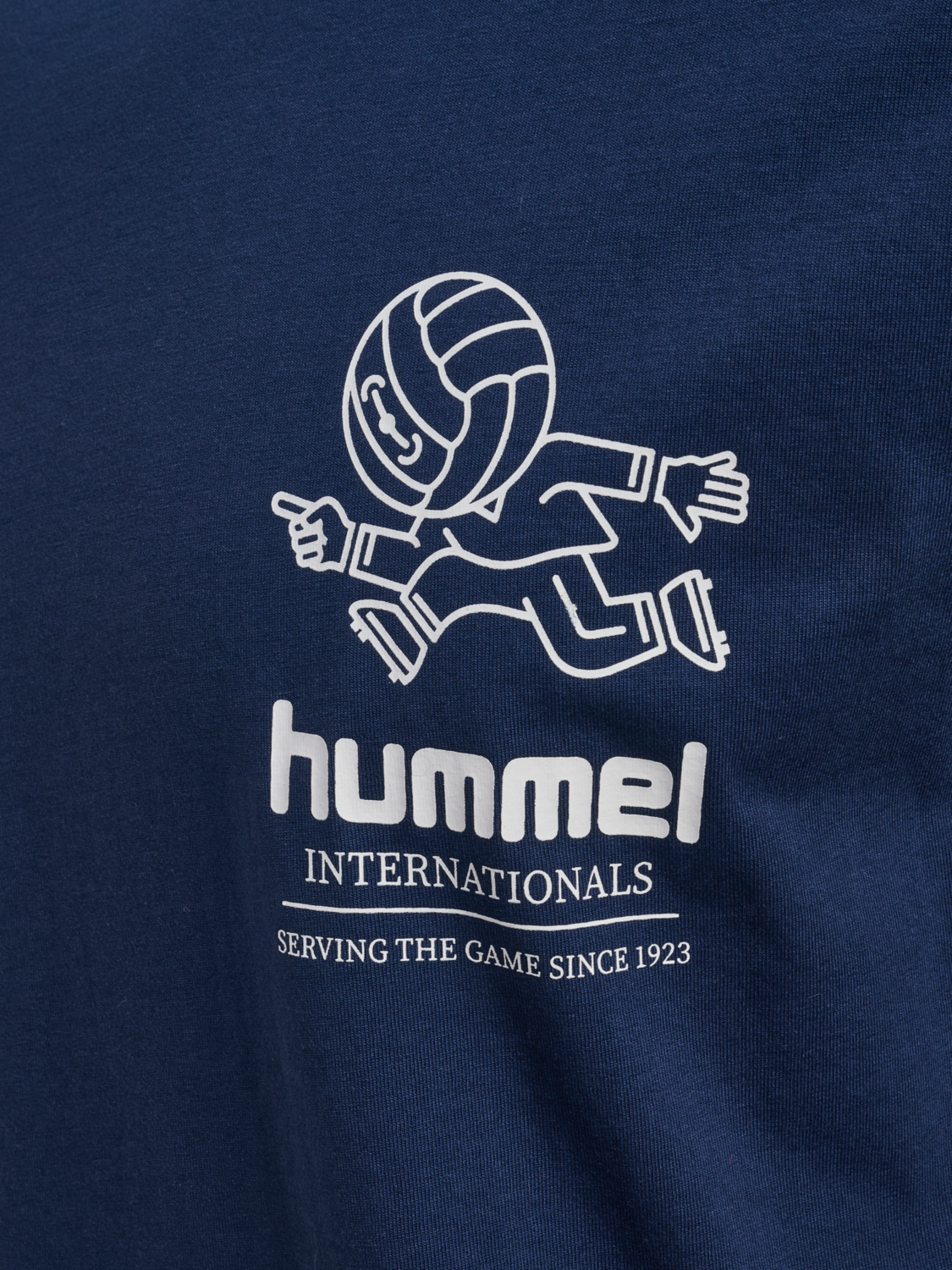 hmlPULSE GRAPHIC T-SHIRT S/S, DRESS BLUES, packshot