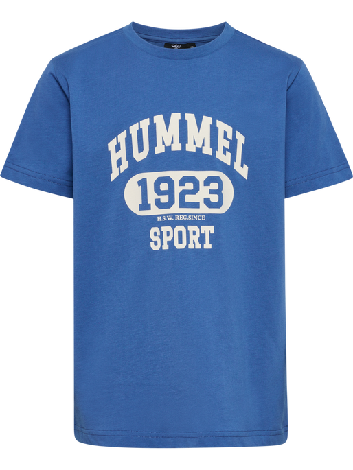 hmlPRINT T-SHIRT S/S, BRIGHT COBALT, packshot