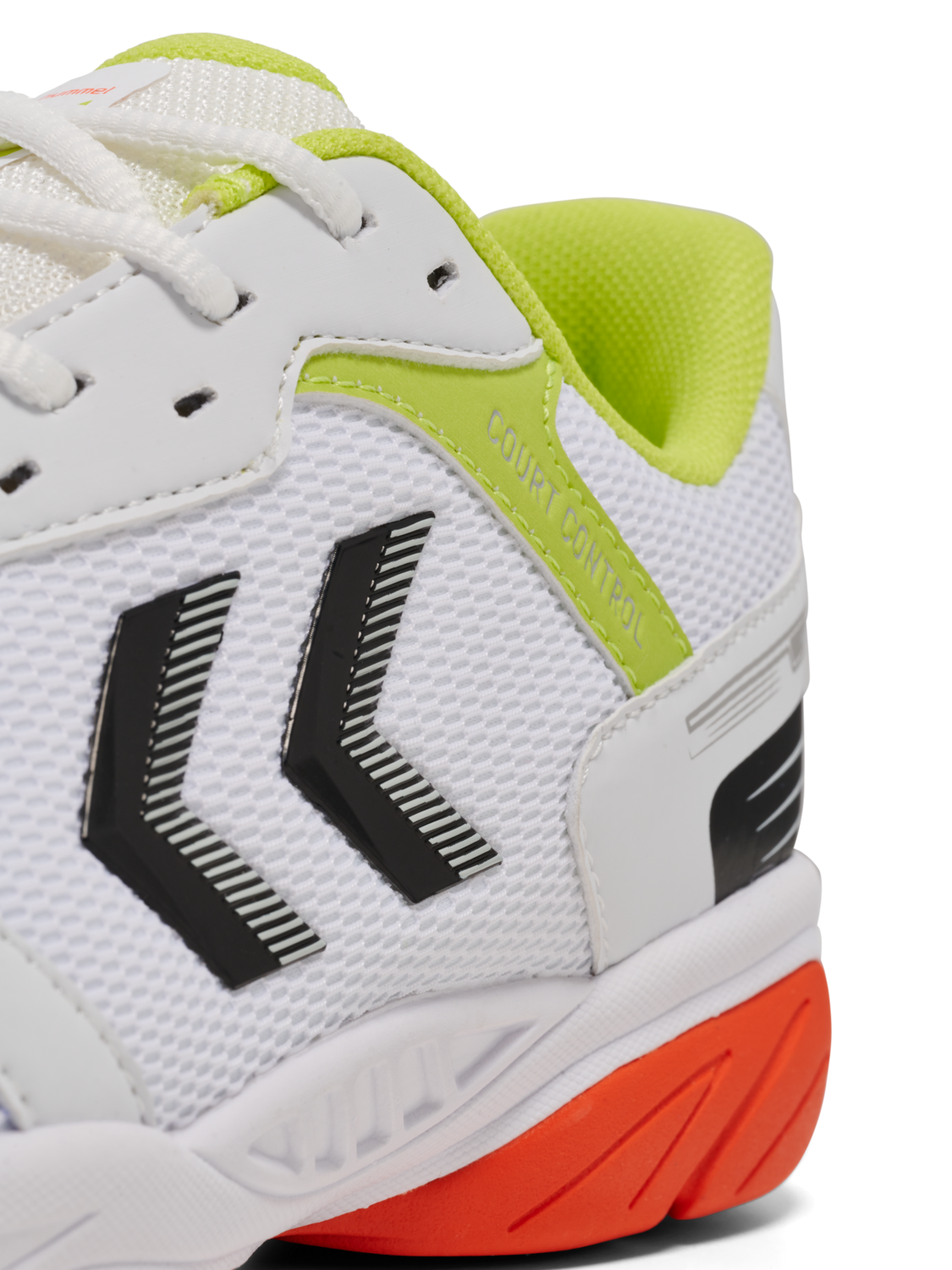 COURT CONTROL II, BRIGHT WHITE/TANGERINE TANGO, packshot