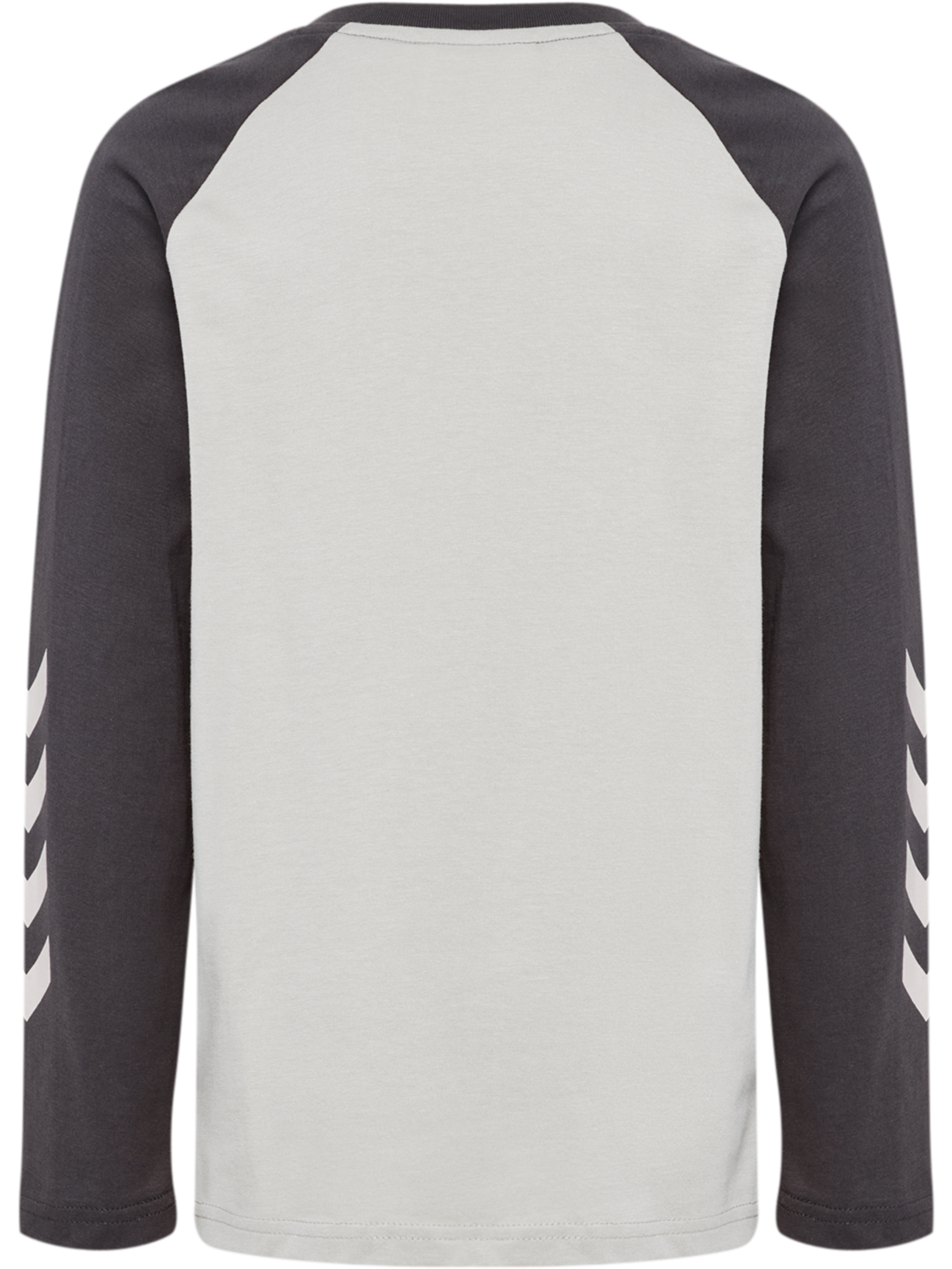 hmlJR LOGO T-SHIRT L/S, EBONY, packshot