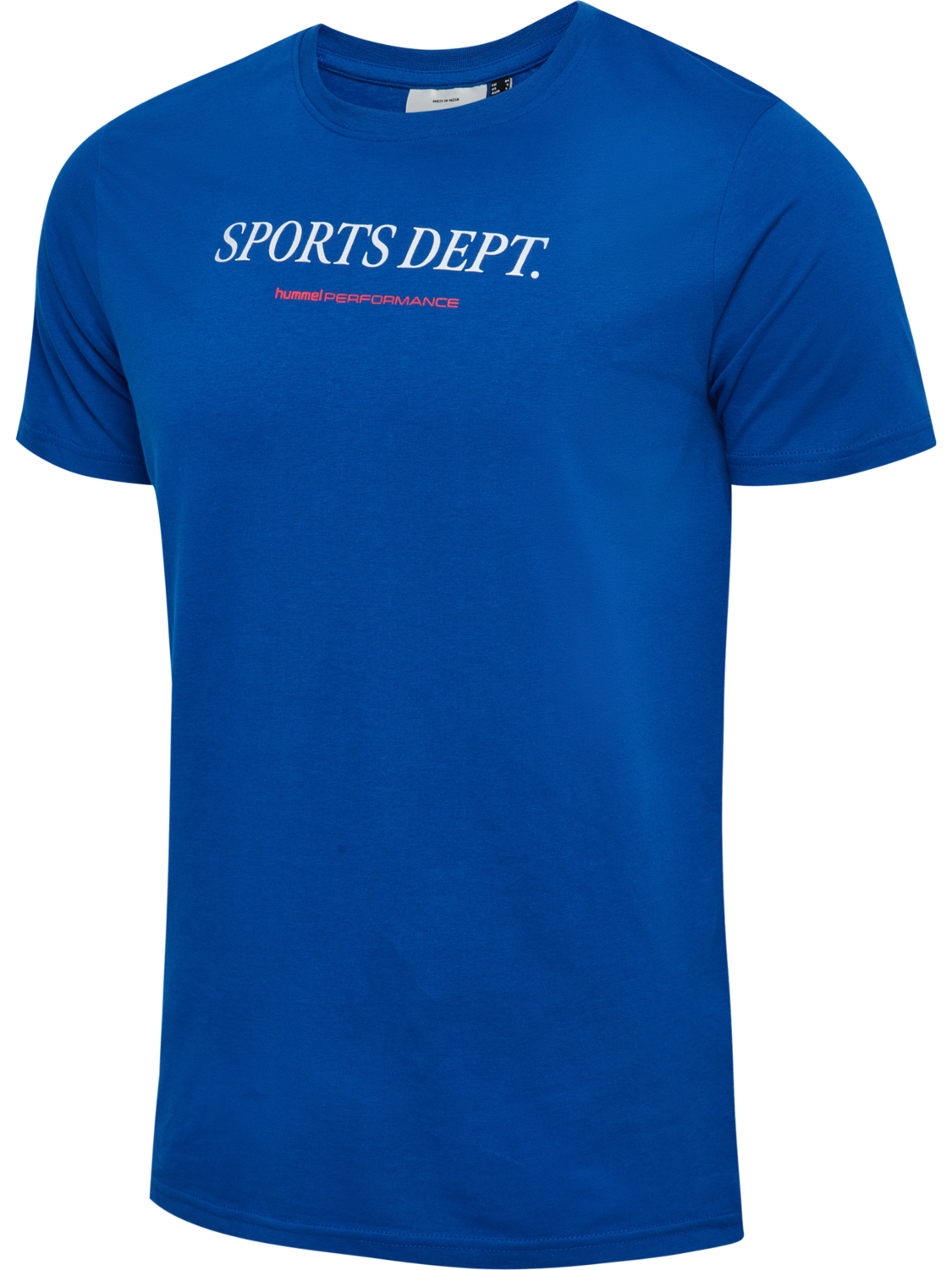 hmlPULSE GRAPHIC T-SHIRT S/S, TRUE BLUE, packshot